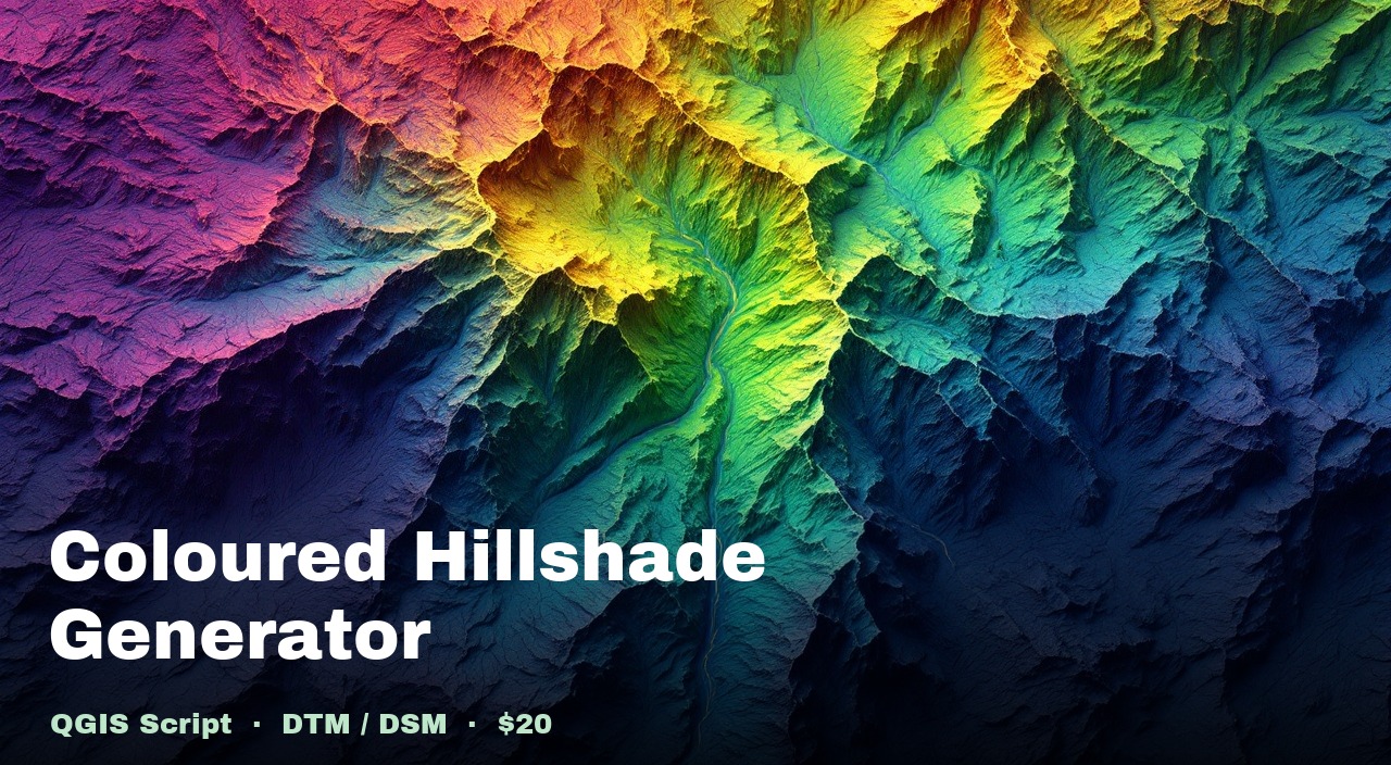 Coloured Hillshade Generator